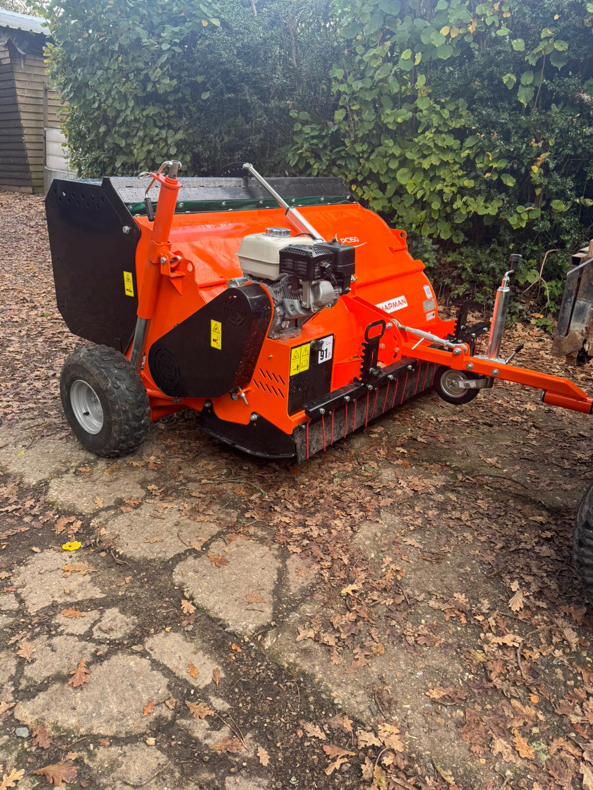 chapman pc150 sweeper collector