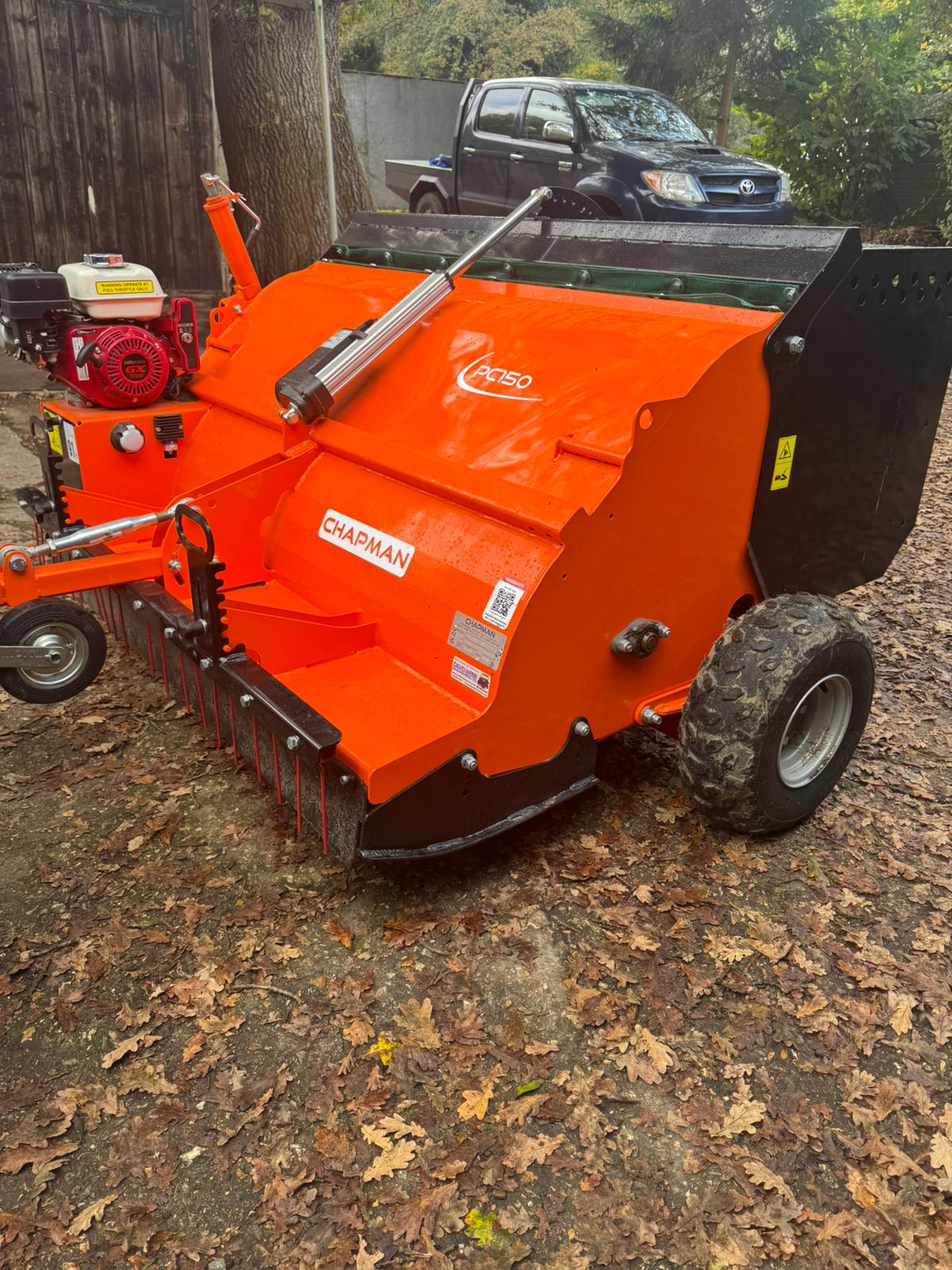 chapman pc150 sweeper collector - Image 2